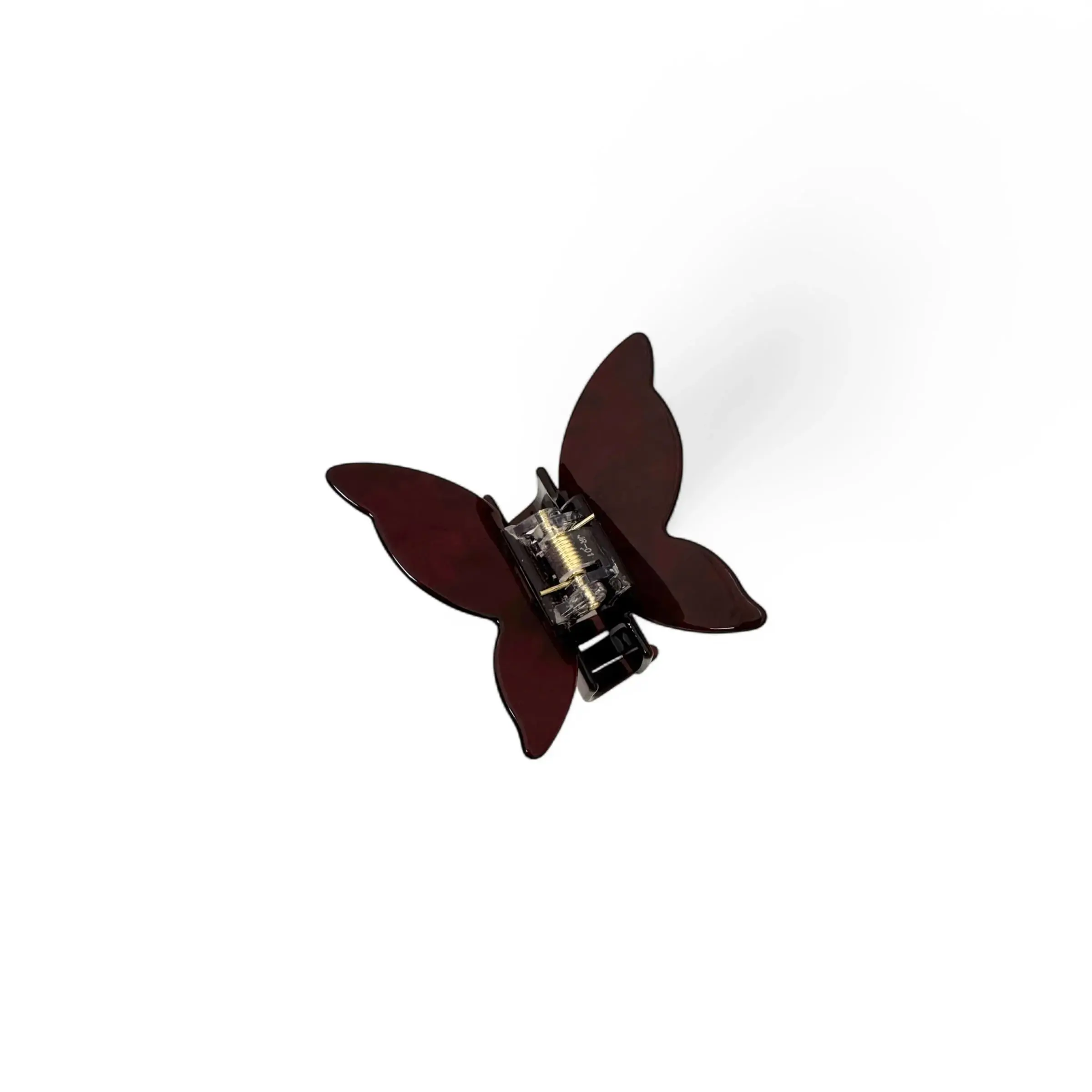 Stella Details Small Butterfly Clip in Burgundy