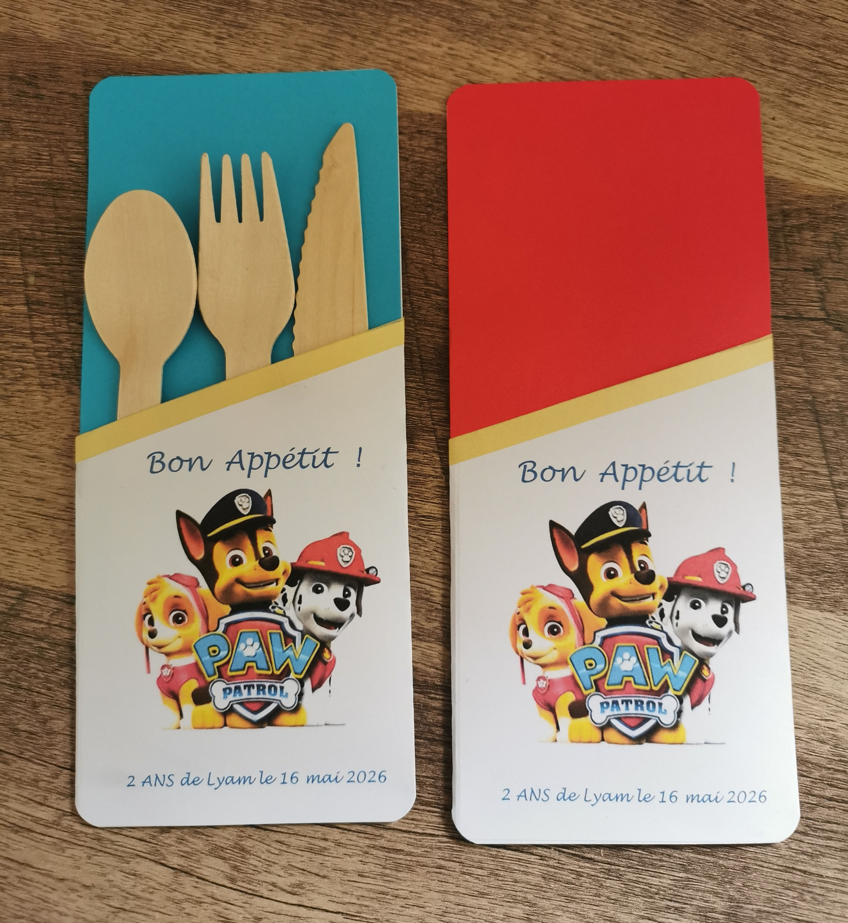 Pochette à couvert pat patrouille