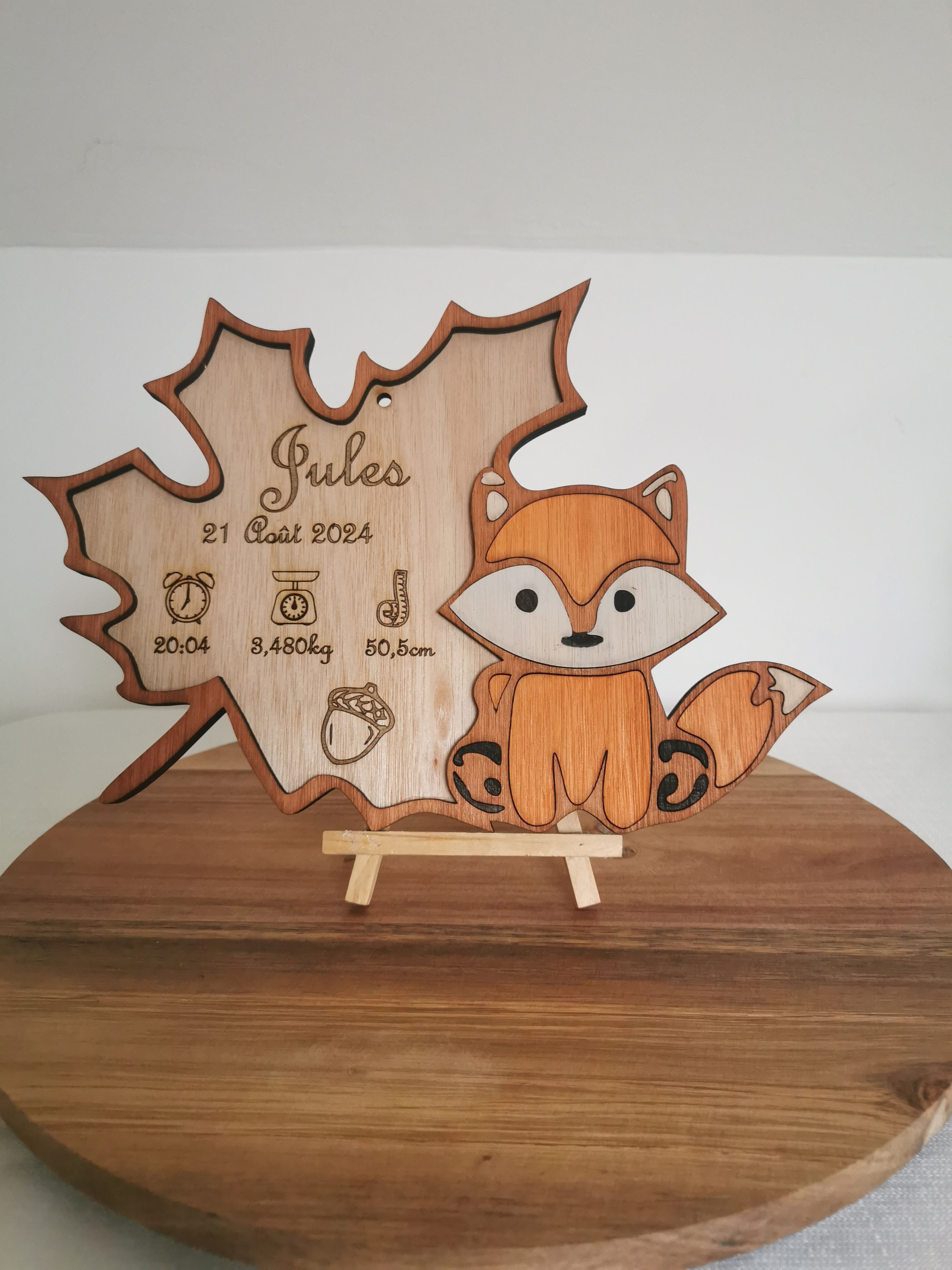 Cadre naissance renard