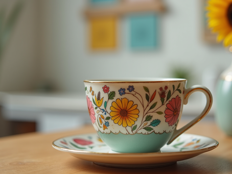 Discover the Charm of Handmade Teacup Wall Pockets