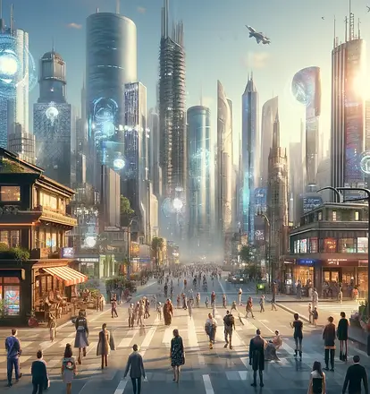 DALL·E 2024-04-23 18.34.04 - Visualize a sophisticated yet realistic urban scene for Socie