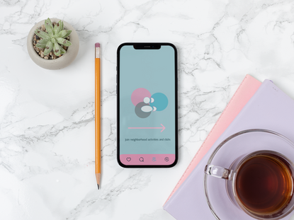A mobile phone with the Spot Scout App opened on the homepage.
