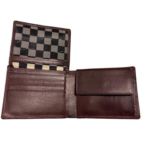 Miniaturbild: Warson Motors Herren-Flip-Brieftasche braun