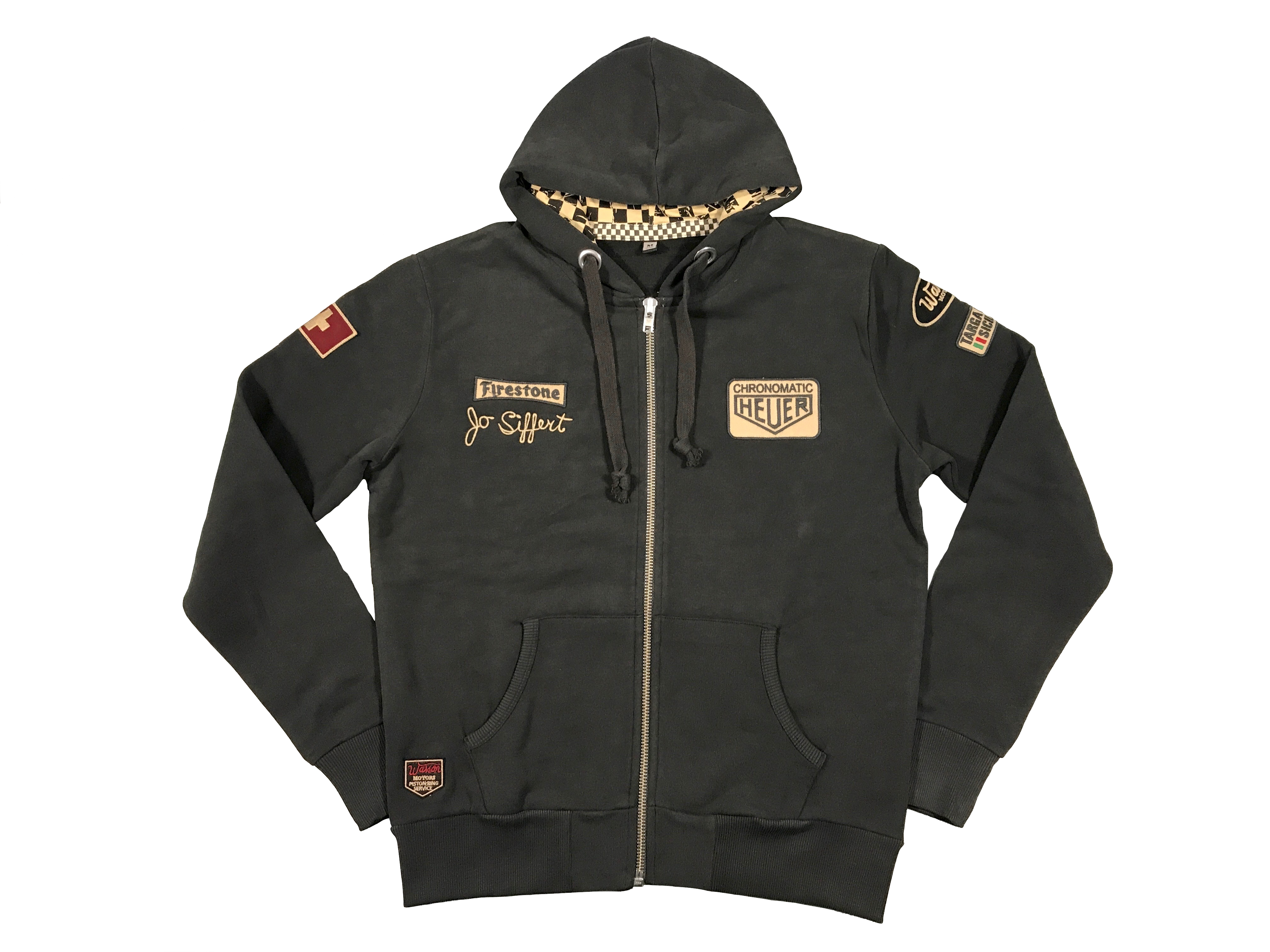 Warson Motors - Herren Siffert Targa Hoodie, carbone