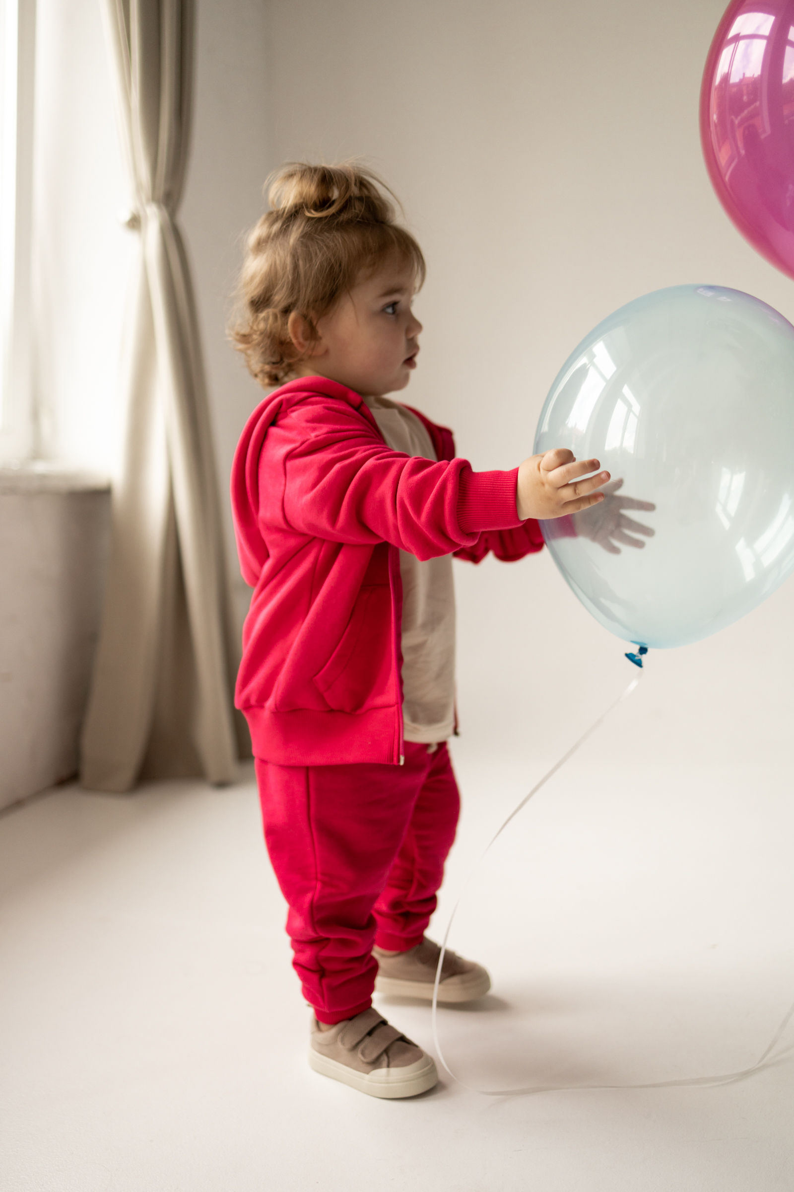 Костюм для малюків з кофтою зіп без утеплення