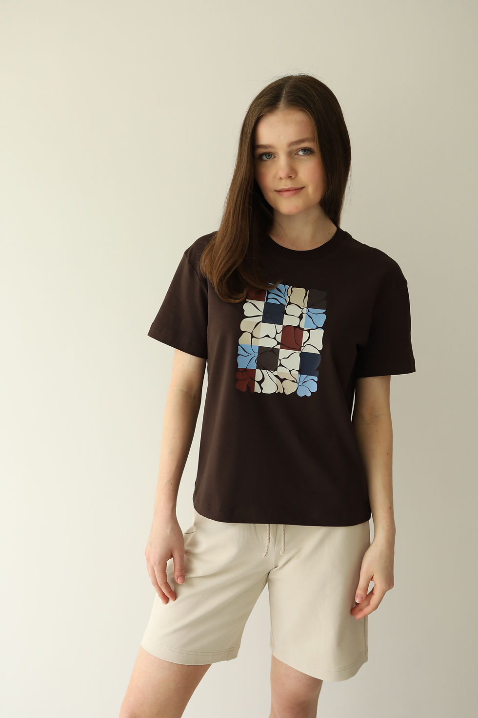 Прев'ю: Футболка жіноча з принтом