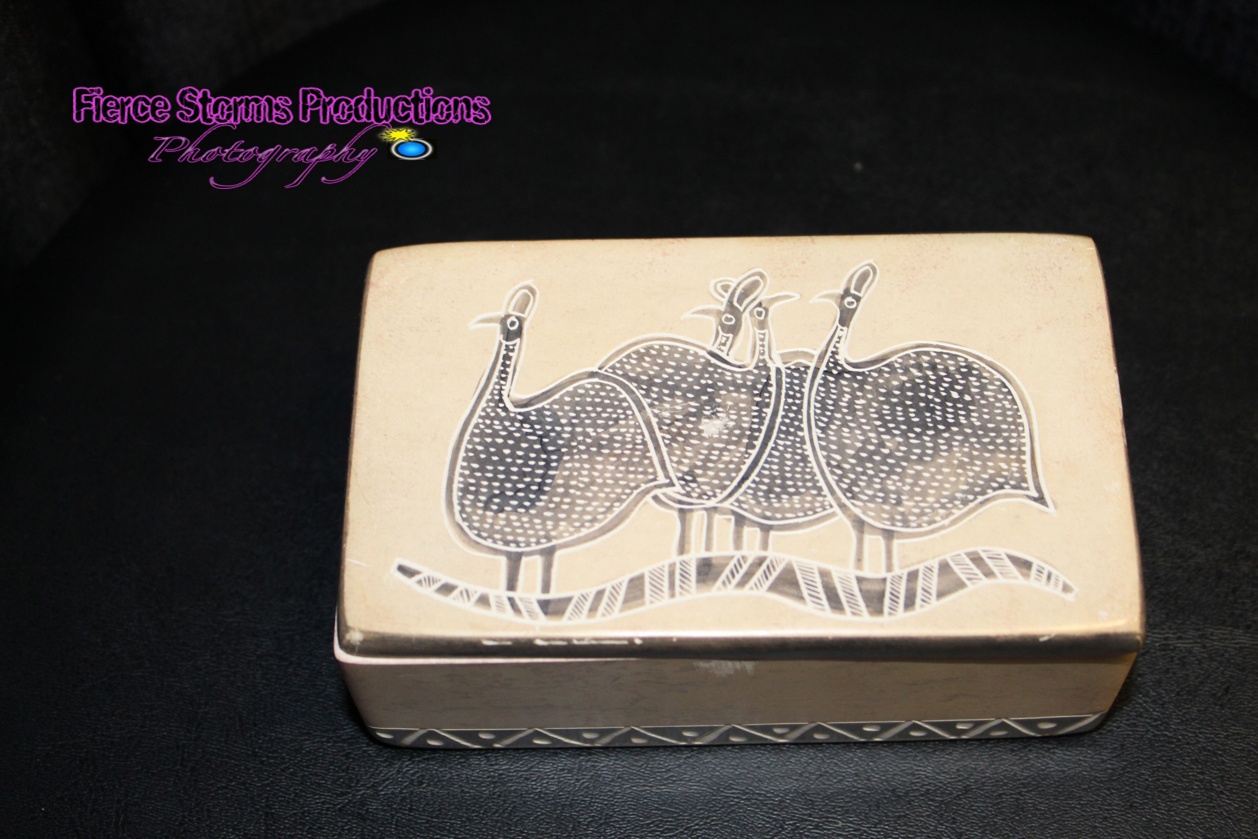 SOAPSTONE JEWELRY BOX 1