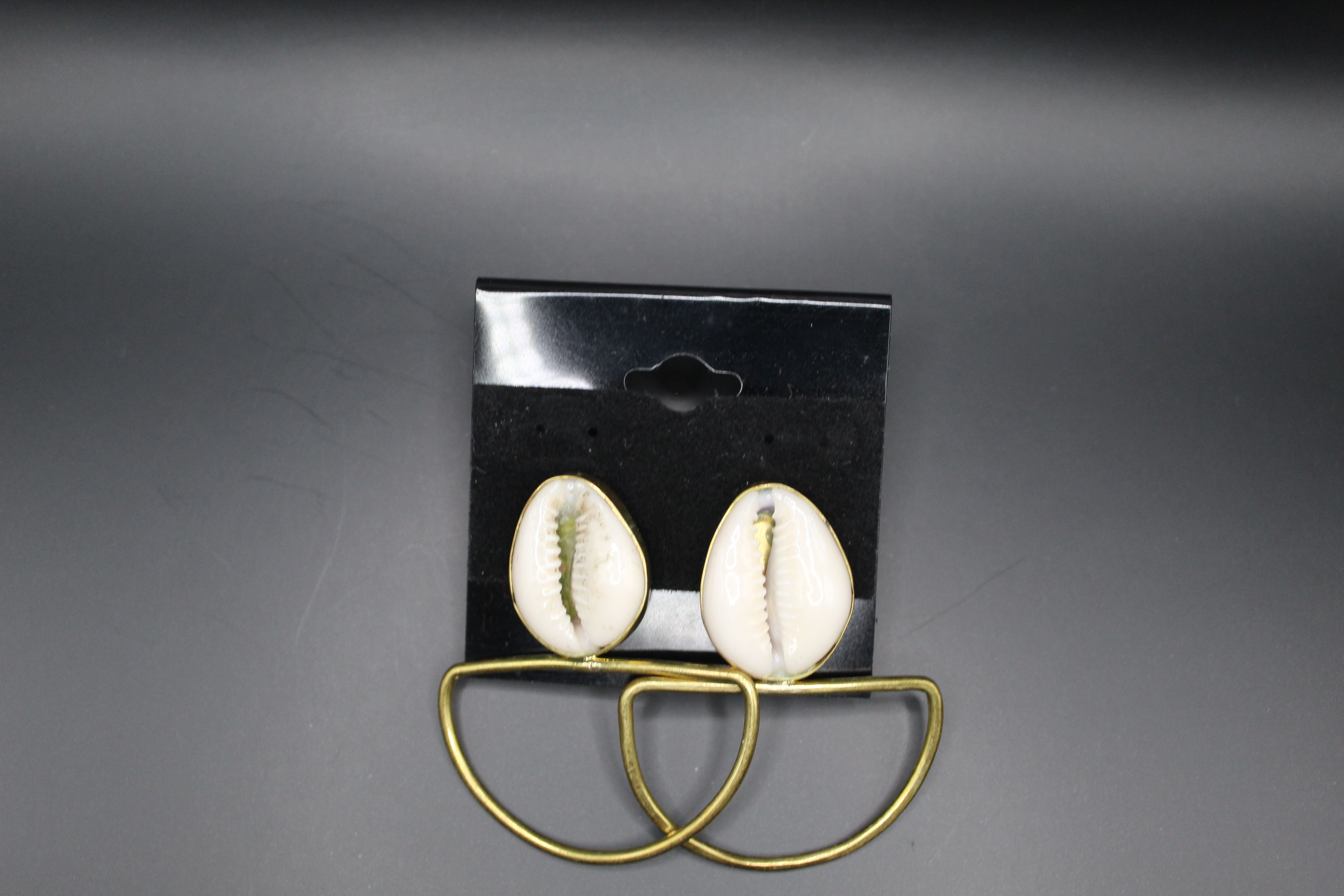 Seashells Brass Earrings 35