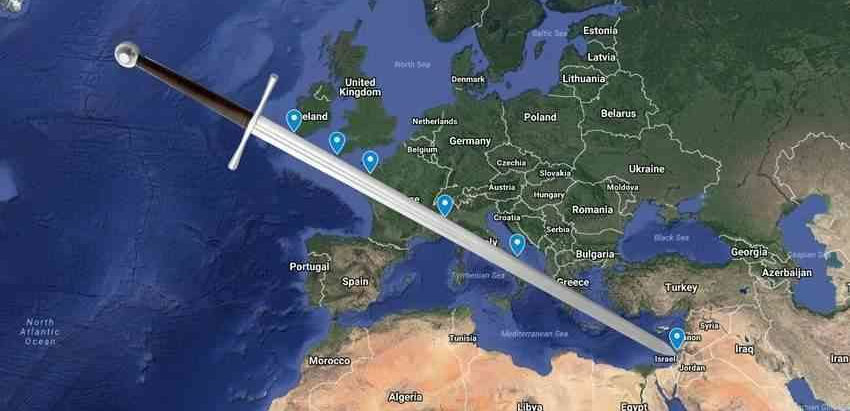 Excited to touch another point on the sword