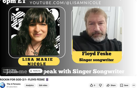 Podcaster of the year Lisa Marie Nicole returns tonight at 6 PM Eastern