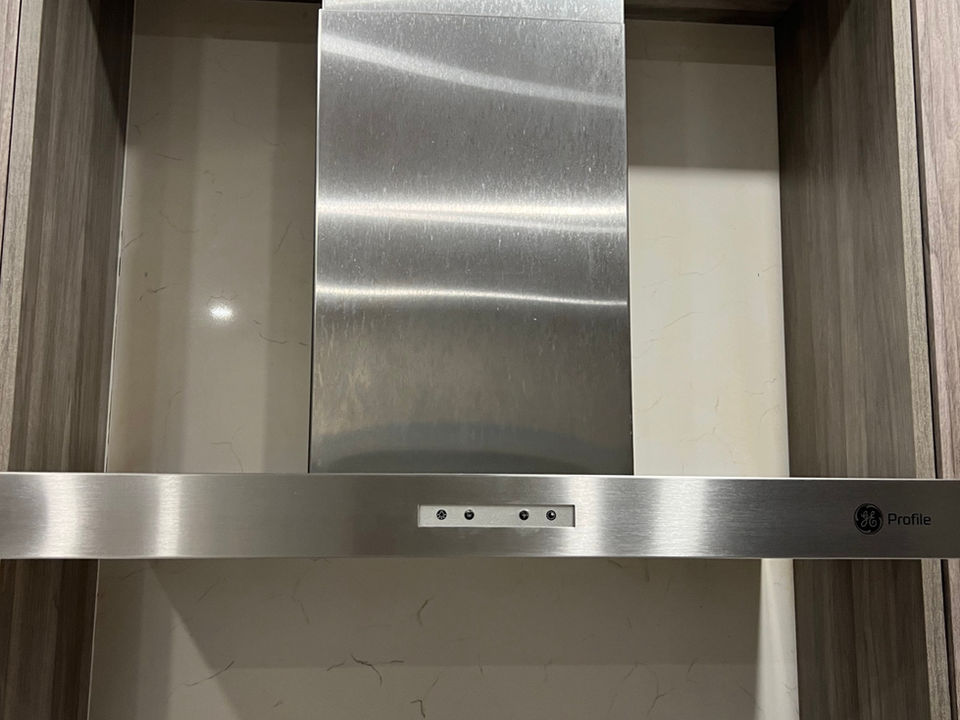 appliance install rangehood fan