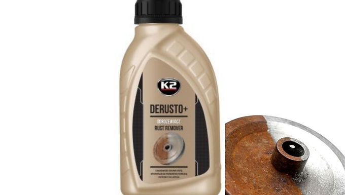 נוזל מסיר חלודה ללא צחצוח או שפשוף