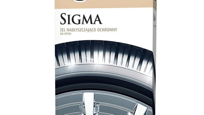 לק מבריק וצבע עמוק והגנה לצמיגים נמשכת שבועות  SIGMA