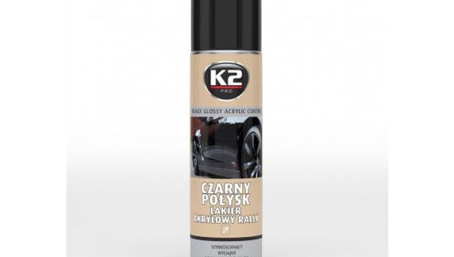 ספריי צבע שחור מבריק