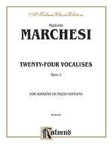 Thumbnail: Twenty-four Vocalises for Soprano or Mezzo-Soprano, Opus 2