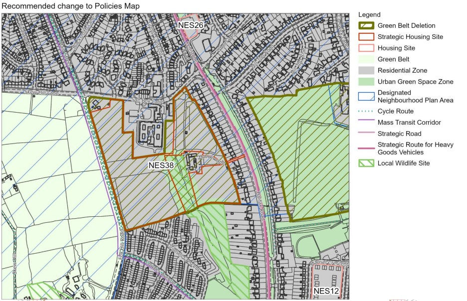 green belt plans holme lane farm
