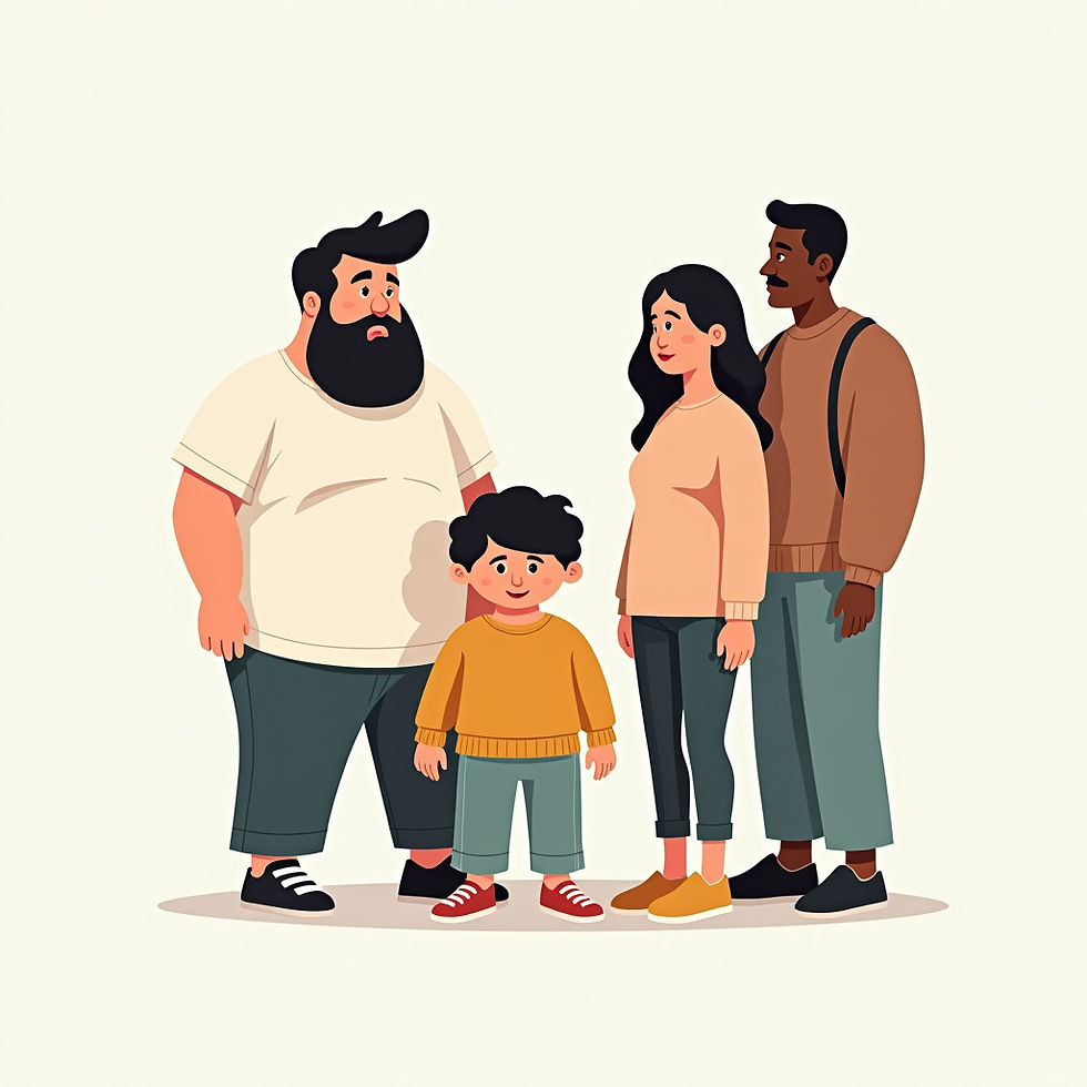 Mini Fumetto Famiglia