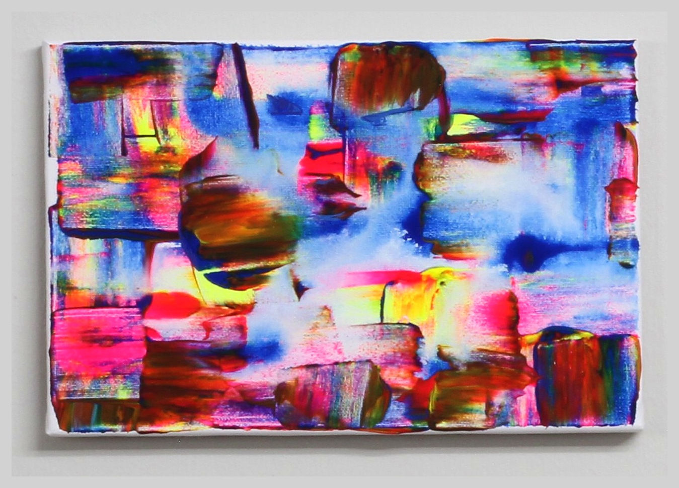 Fragments (30x20cm) with white frame