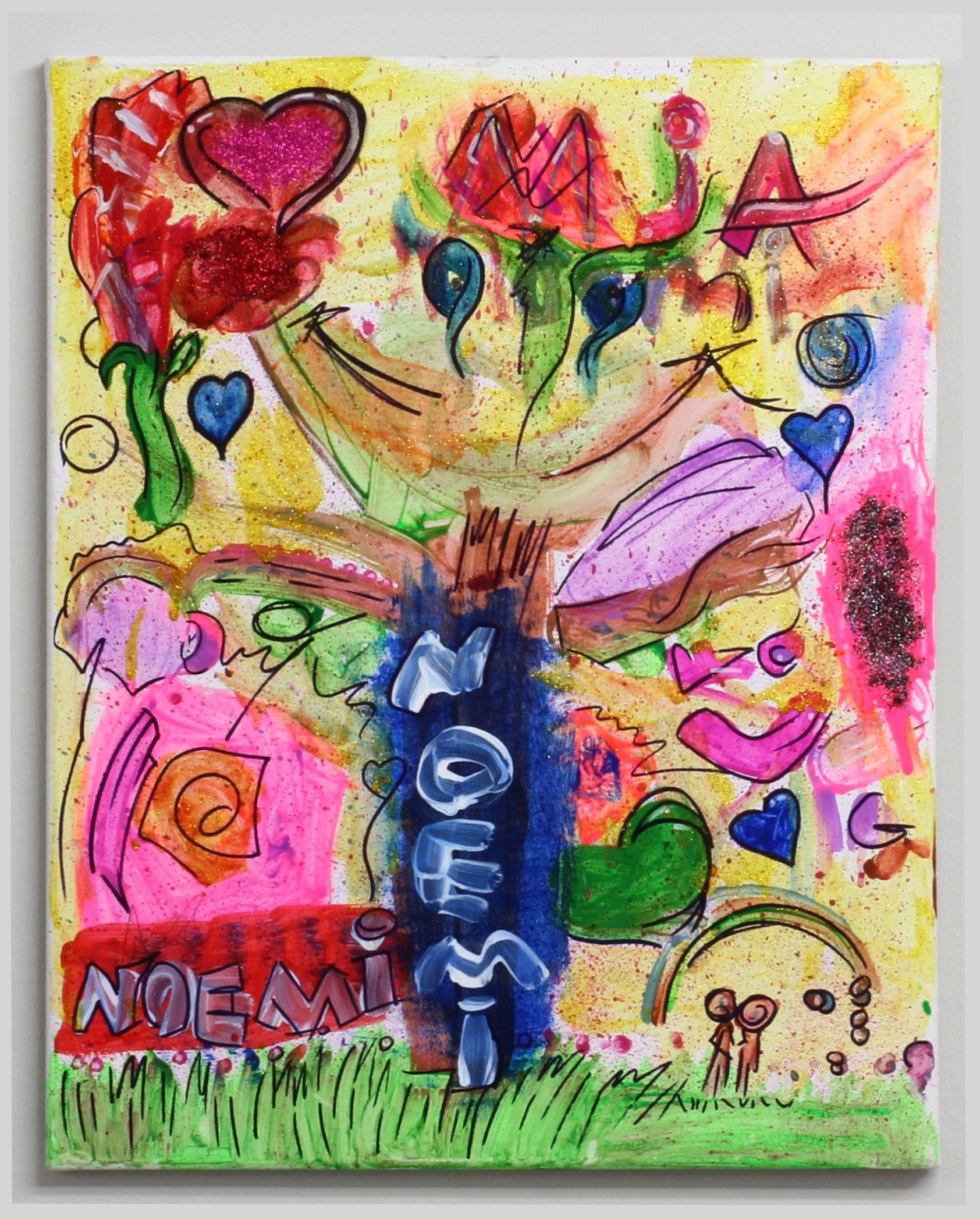 Inside Noemi World (50x40cm)