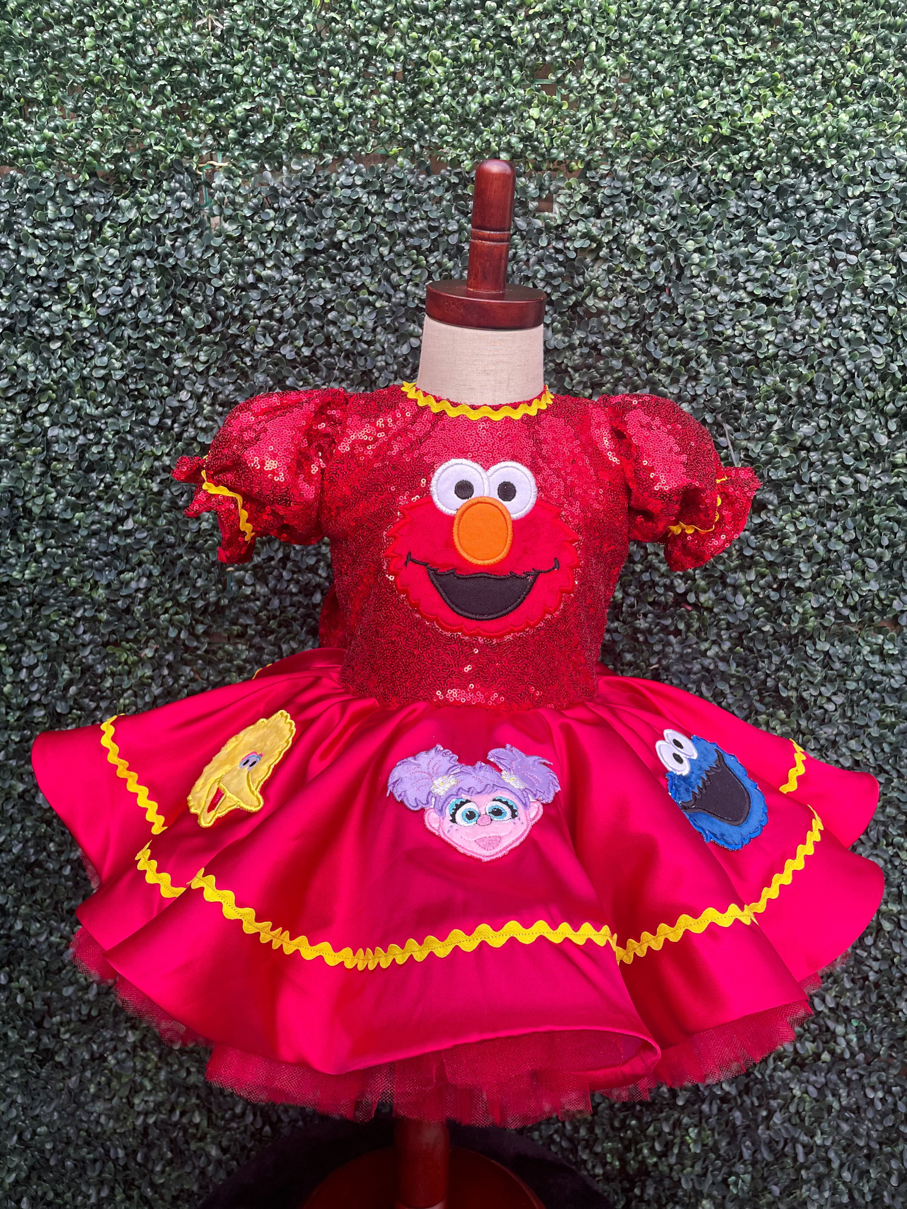 Little Miss Elmo Dress