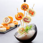 Brochettes de mignardises salées pour mariage