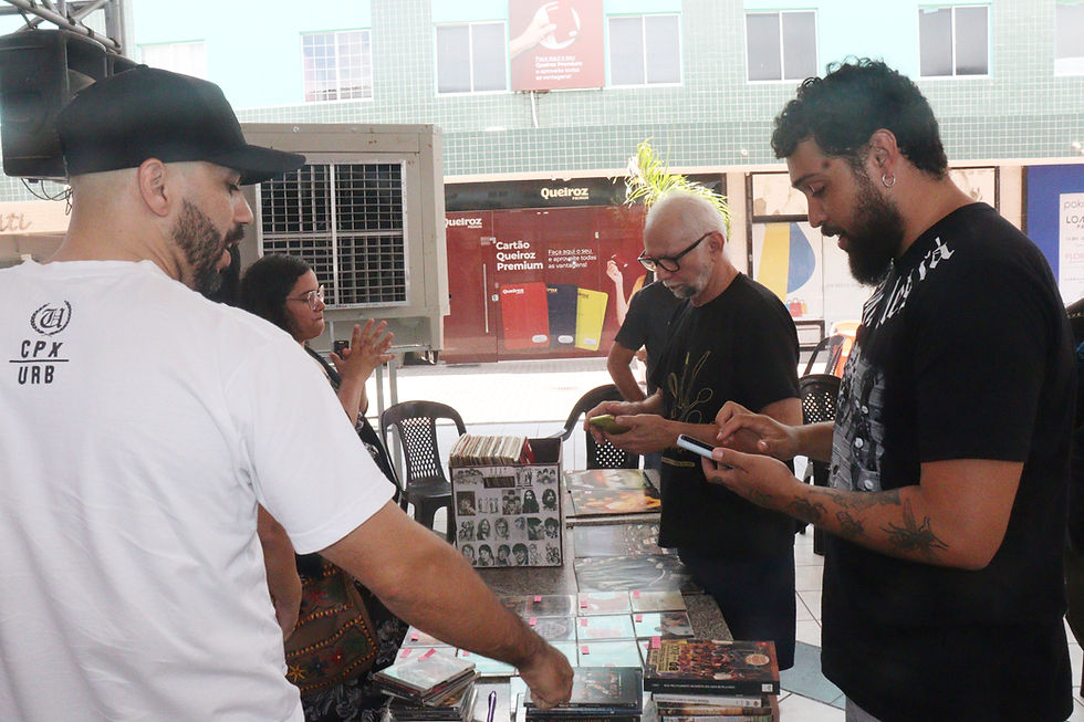 Feira de Vinil terá 4 edições durante o MCJ e estreia nesta terça (10)