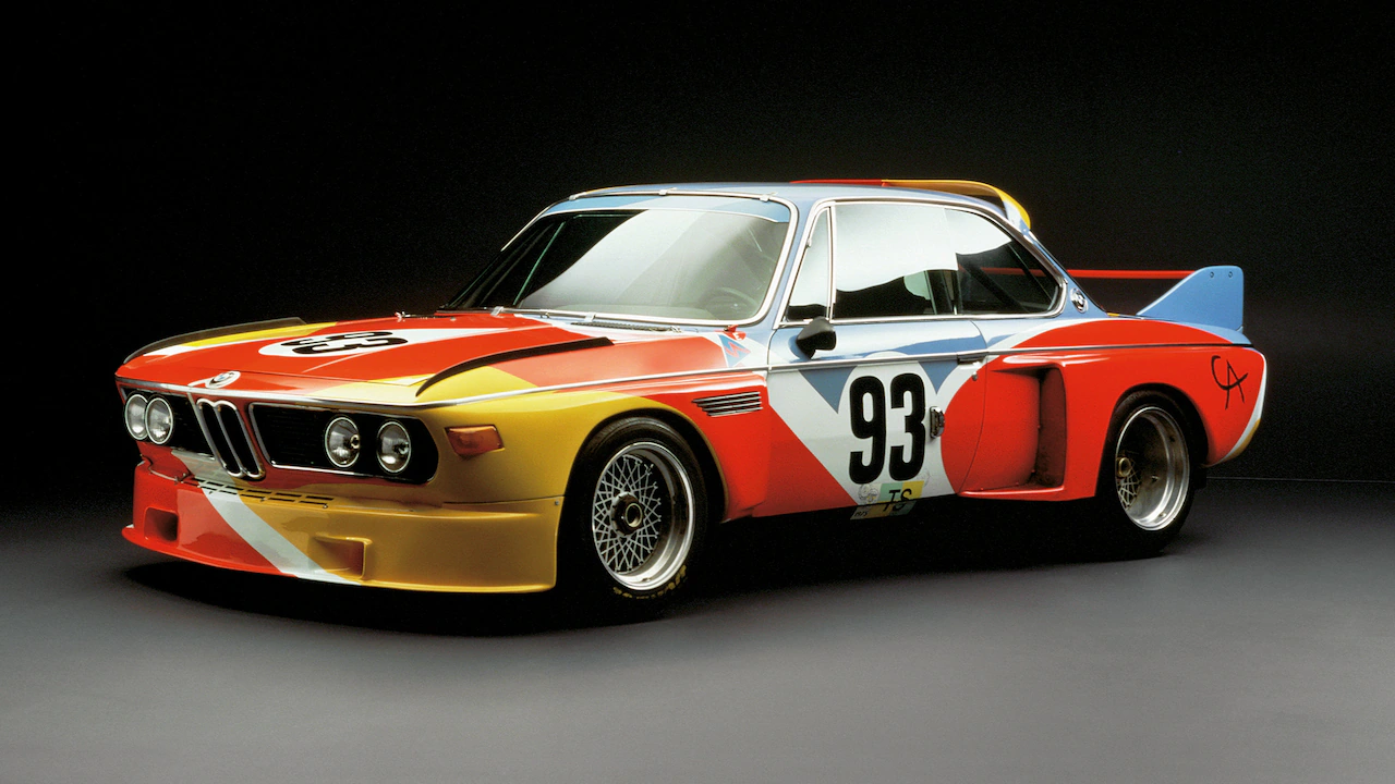 Alexander Calder BMW 3.0 CSL Art Car