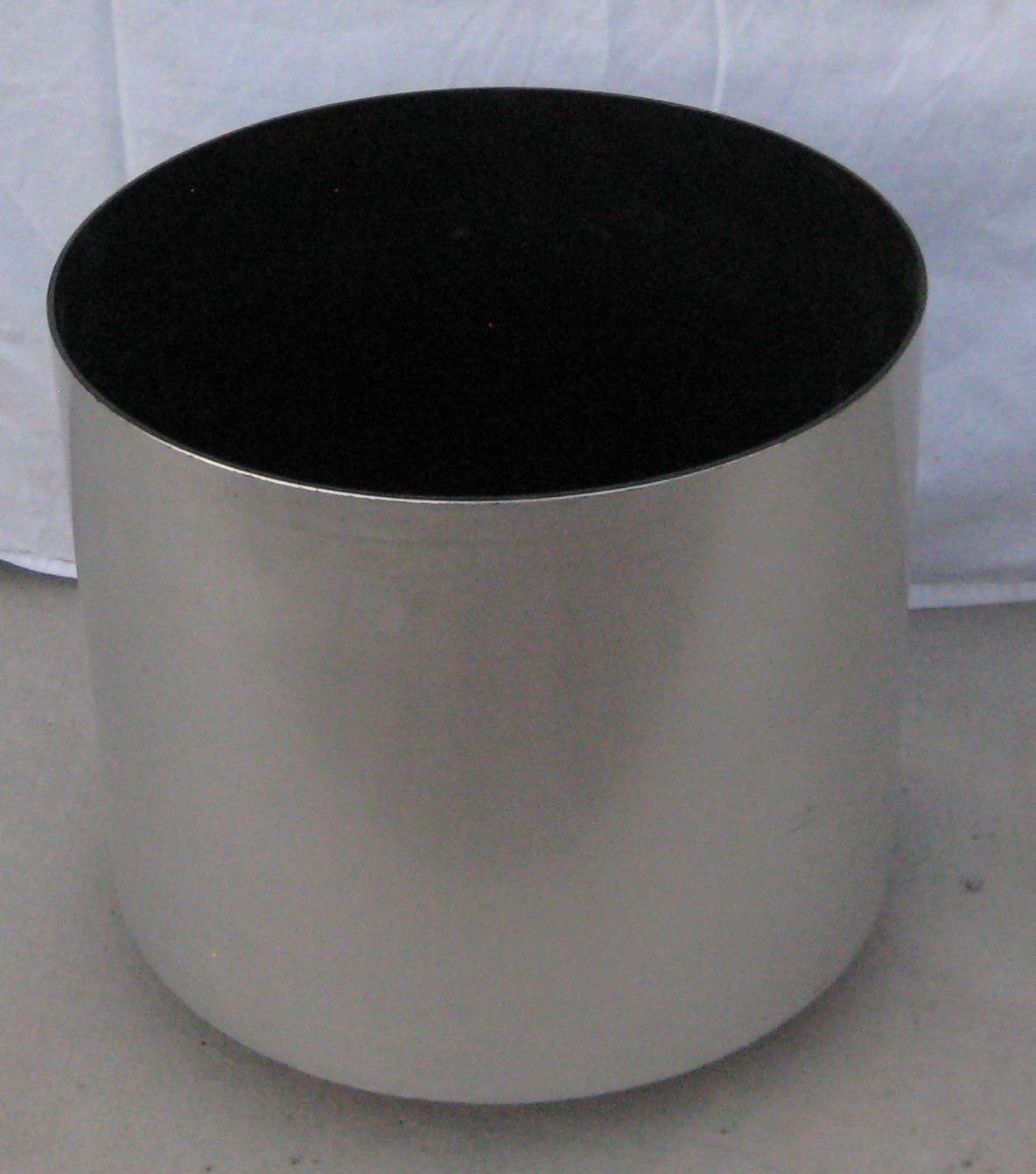 Brushed Silver Planter