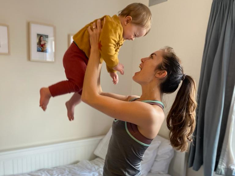 Portrait of Kate exercises