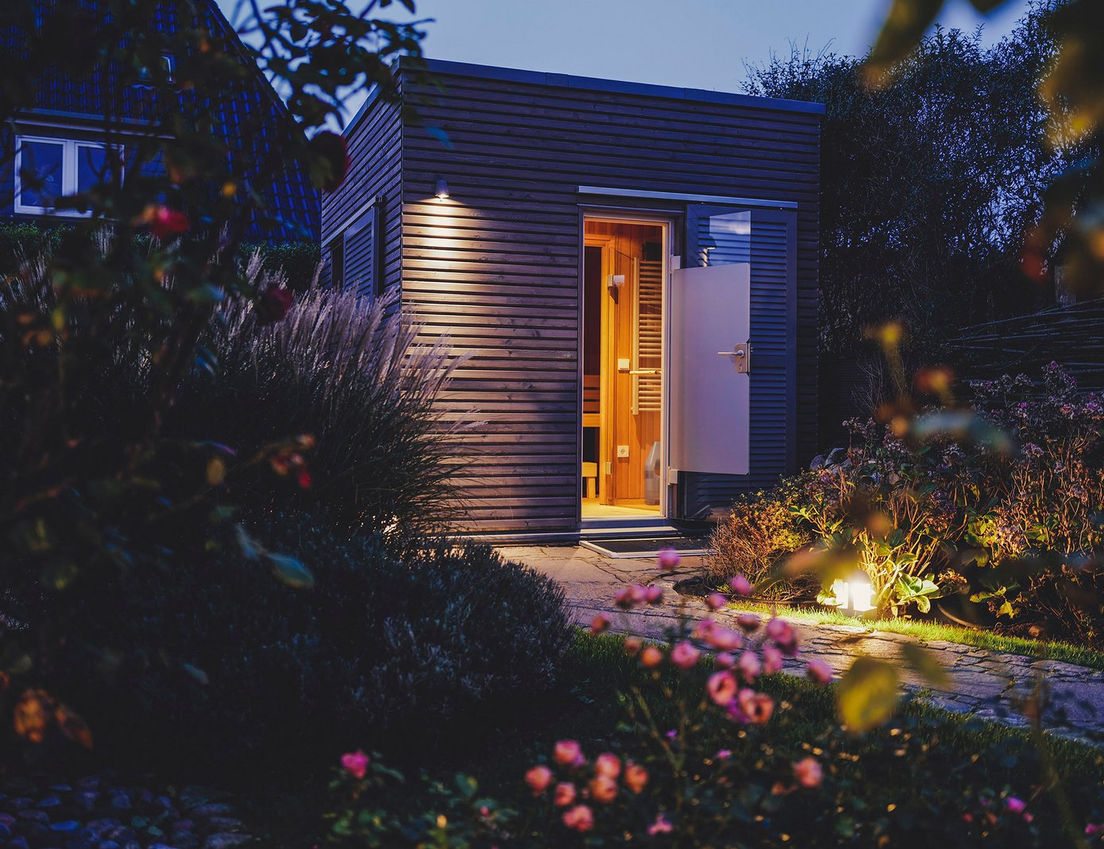 Klafs Talo Индивидуальность в саду