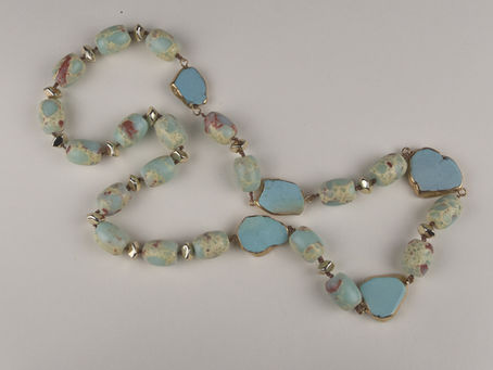 turquoise and aquaterra necklace
