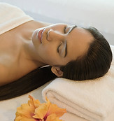 Woman in a Spa