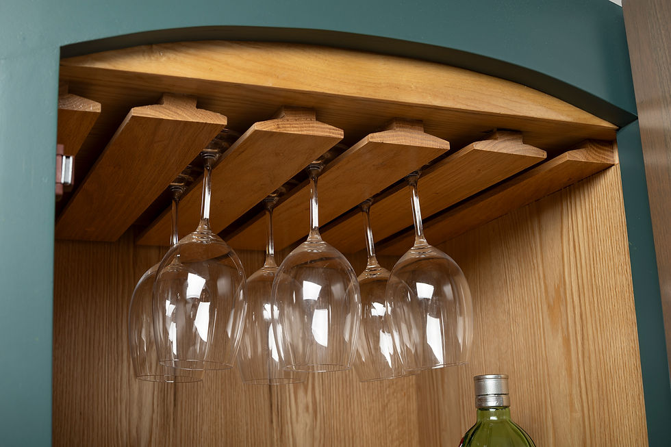 Miniatura: Armario Bar Migración con refrigerador de vinos