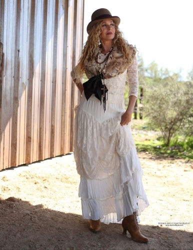 high low dresses with long sleeves Long Sleeve Ruched A-Line Maxi Dress with Square Neck