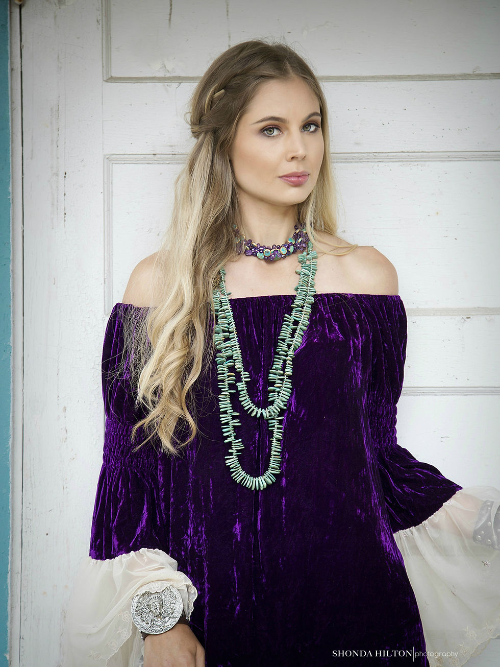 Gypsy Tunic with Antique Rose/Mesh Sleeves