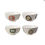 Thumbnail: Hand Painted Fruit Bowls Set of 4