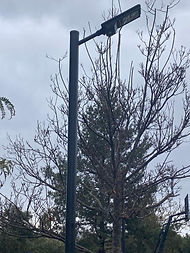 Solar driveway lighting and installation