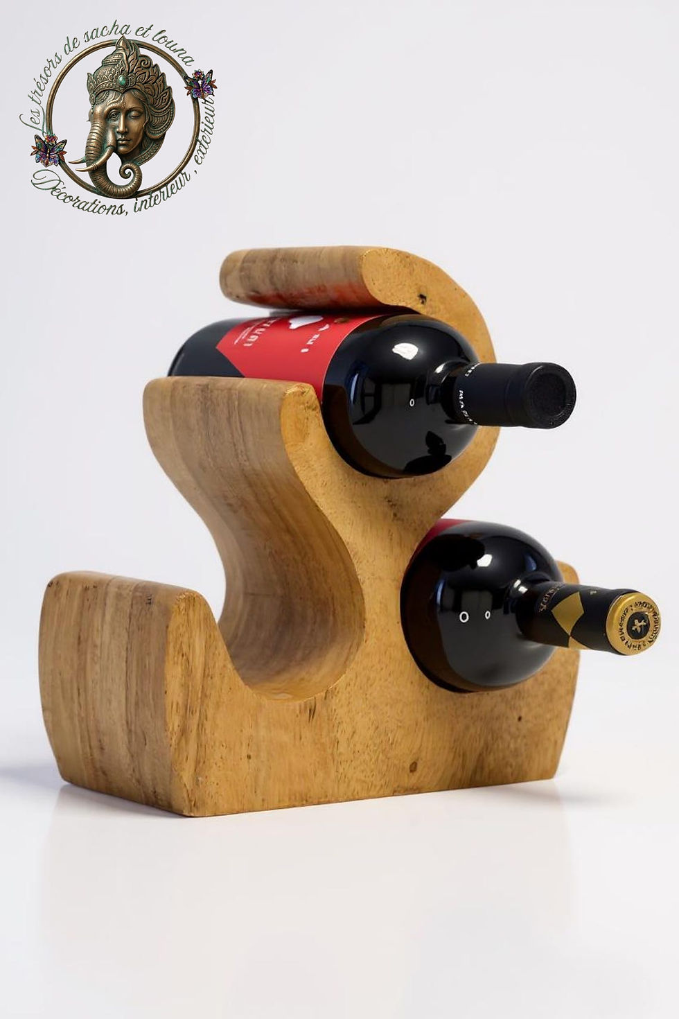 Miniature : Porte bouteilles 30 cm en suar