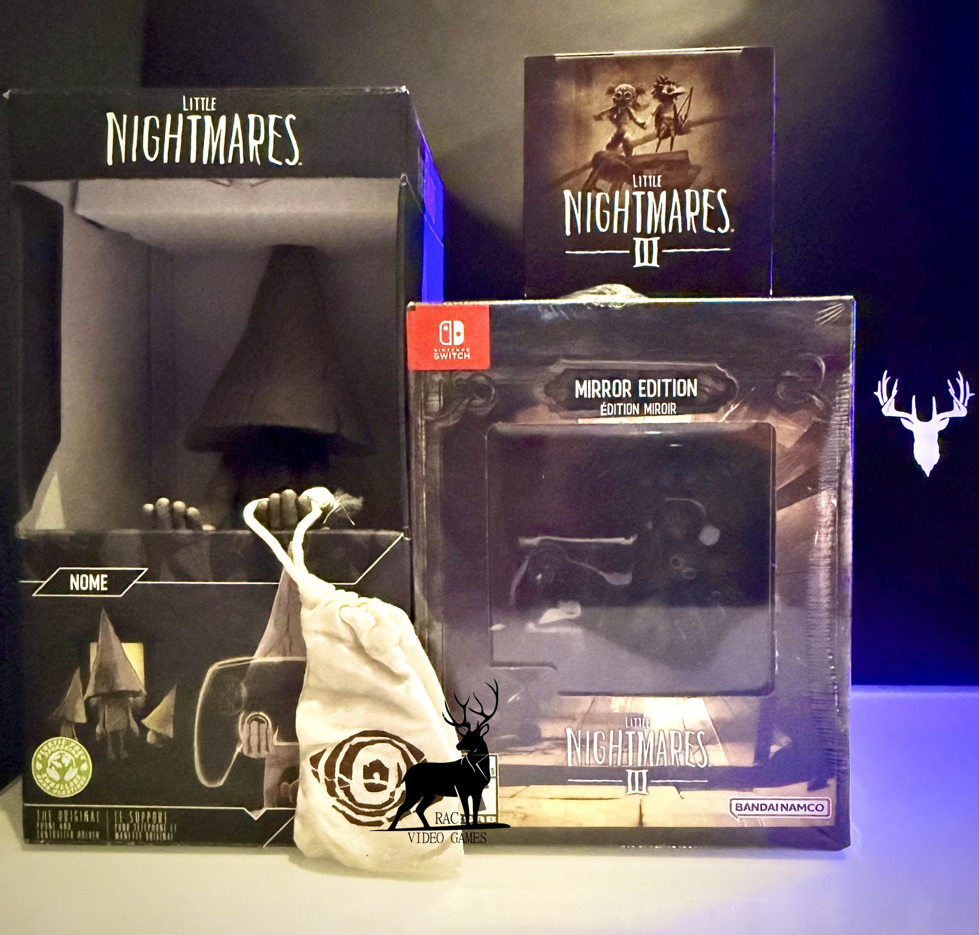 Little Nightmares 3 Spiral Edition Premium Collectors, Nintendo Switch