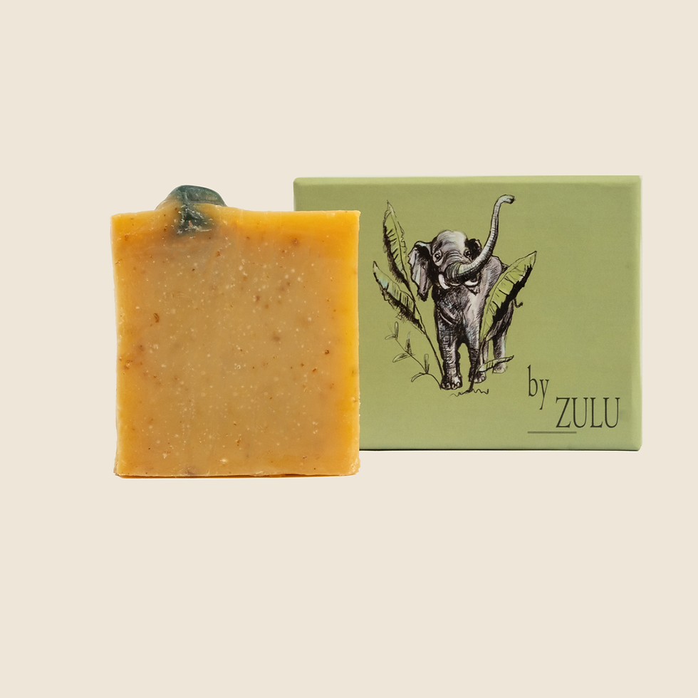 ZULU doğal taşlı sabun, bitkisel yağlarla üretilmiş, içinde doğal taş bulunan ritüel ilhamlı el yapımı sabun
