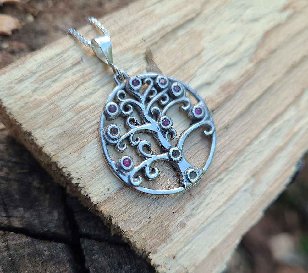 Thumbnail: Tree of Life Sterling Silver Pendant