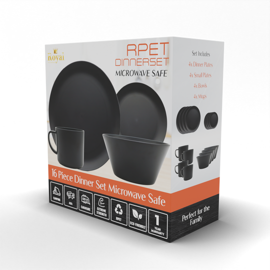 RPET Dinner Set 16 Piece