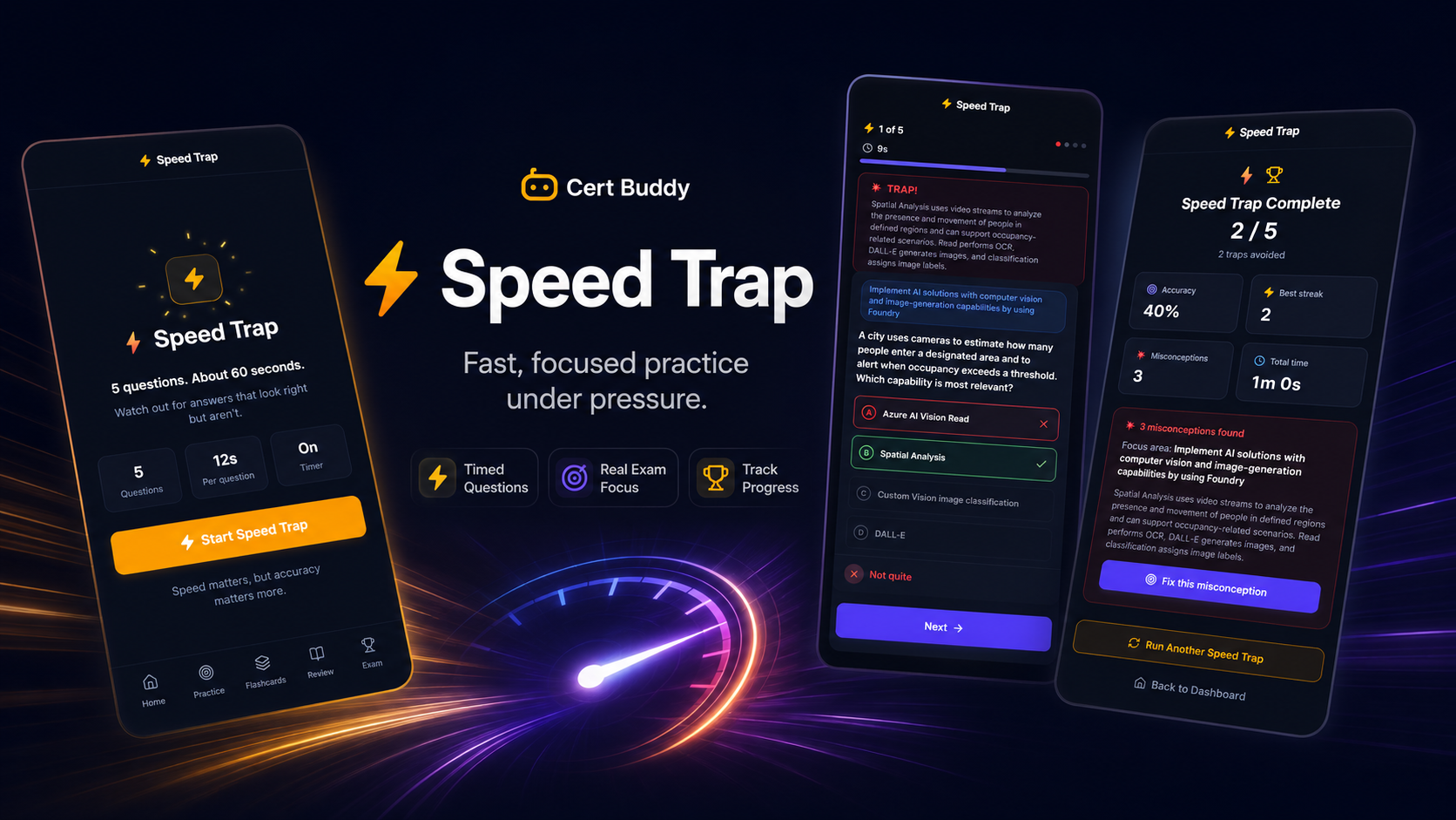 ⚡Speed Trap: Making Practice a Little More Fun