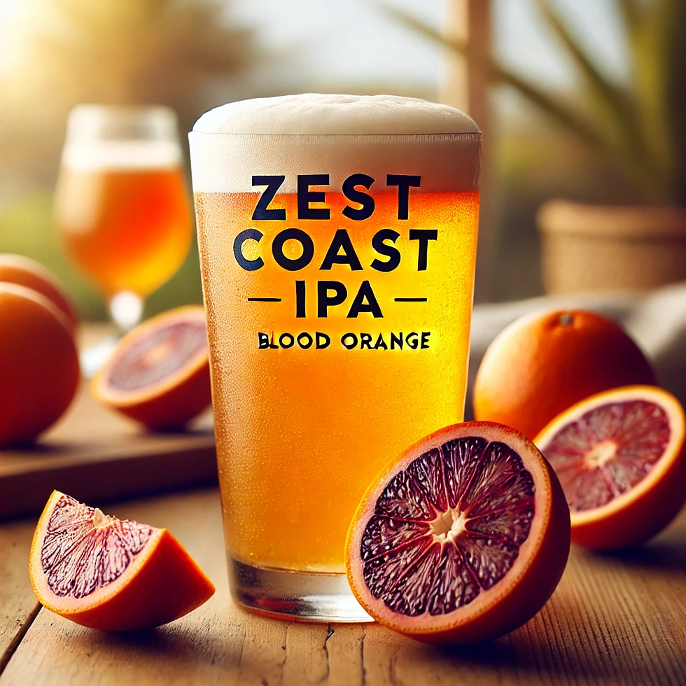 Crafting a Blood Orange IPA with the Help of AI