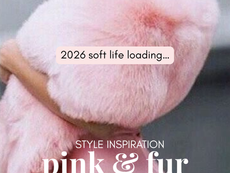 Soft Life Energy: Style Inspiration Pink & Fur