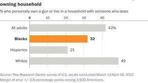 Gun Ownership and Gun Control: Biased Attitudes in US Whites May Influence Policy Decisions