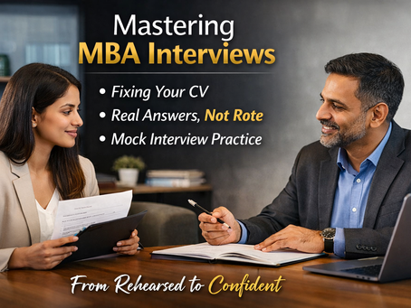 How I Work With MBA Students to Prepare Them for Interviews