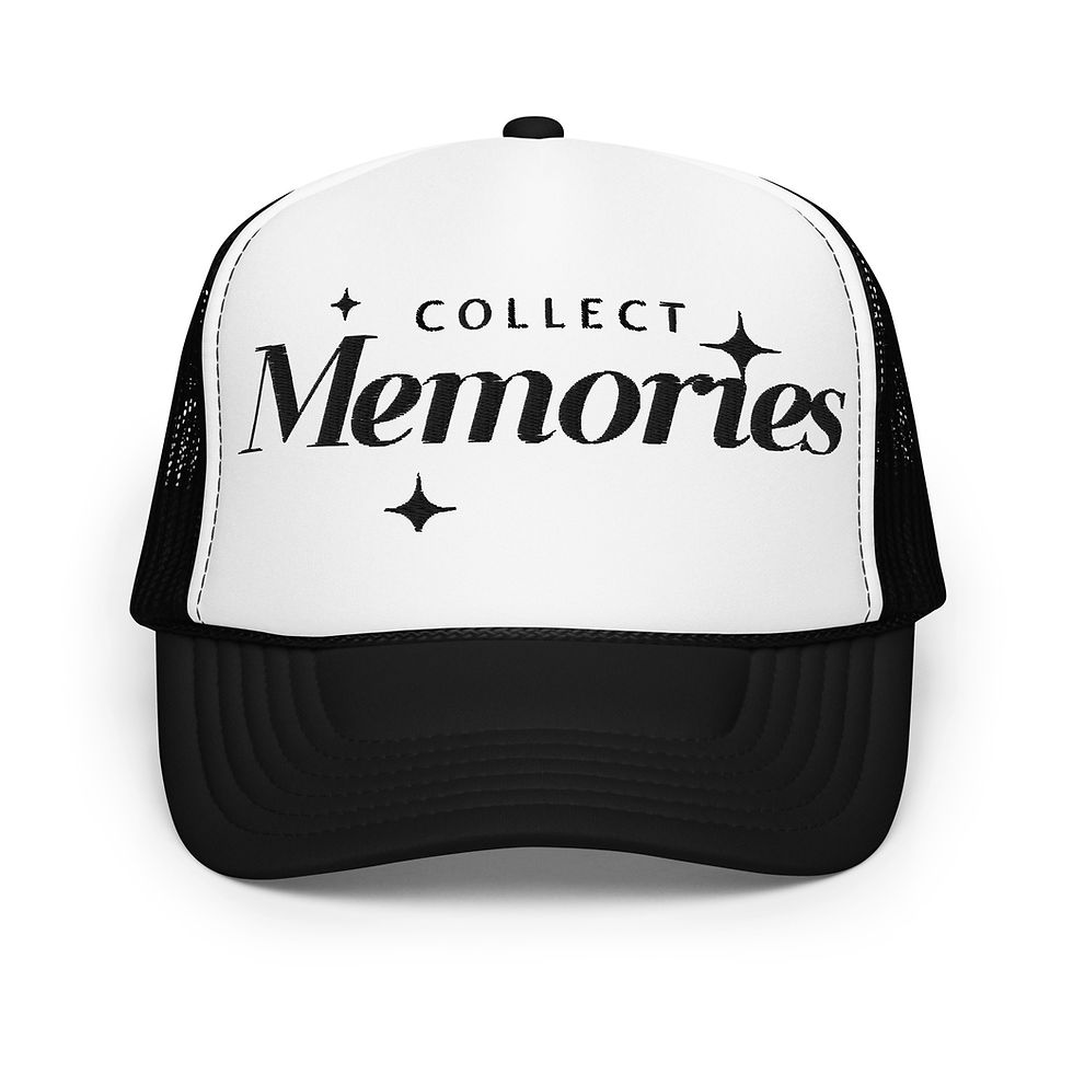 Thumbnail: "Collect Memories" Forever Booth Collection Trucker Hat
