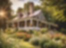 cozy country house in TEnnessee or Kentucky flowers sunshine .jpg