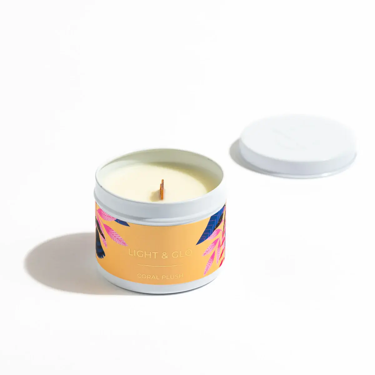 CORAL PLUSH - ARTIST TRAVEL CANDLE